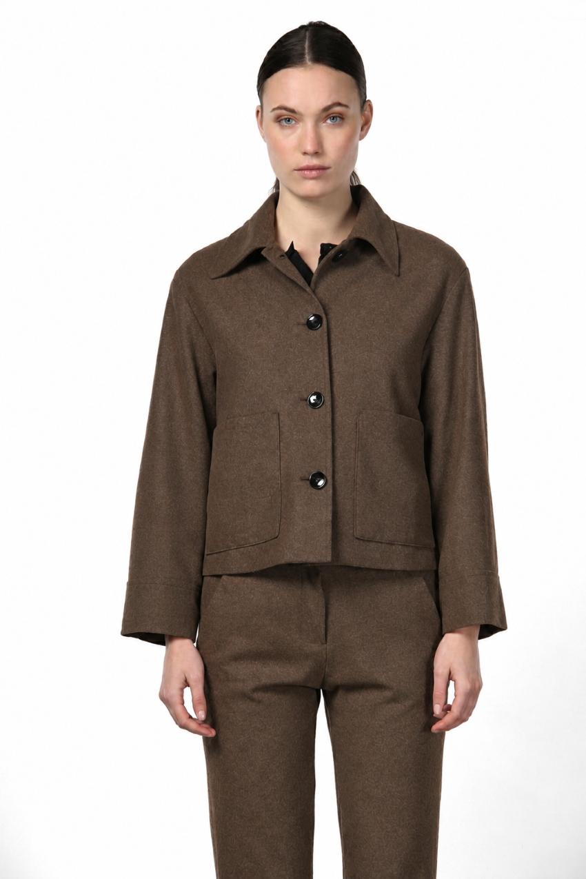 Rosie Damenjacke aus Flanelljersey