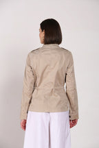 Eva Jacke Damen aus Twill Blumenstickerei