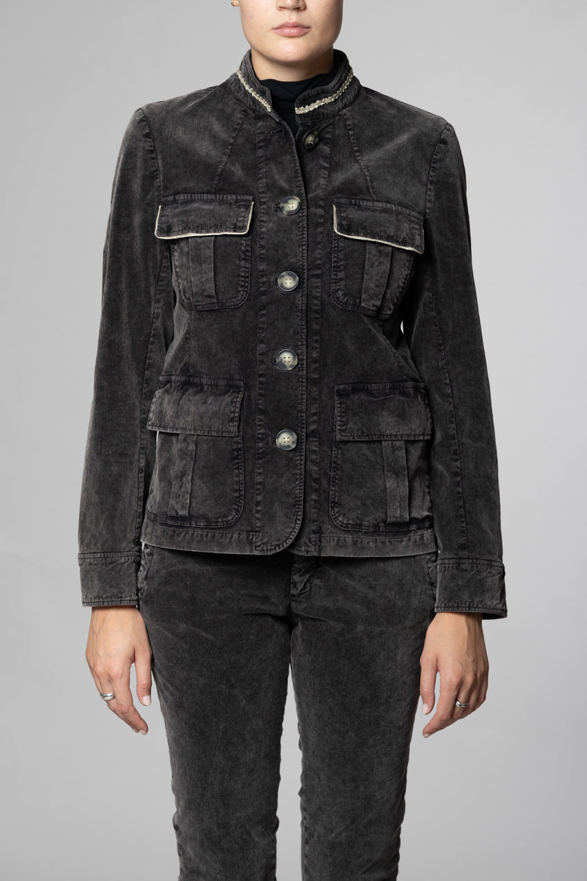 Karen Damenjacke aus Cord 1000 Rippen