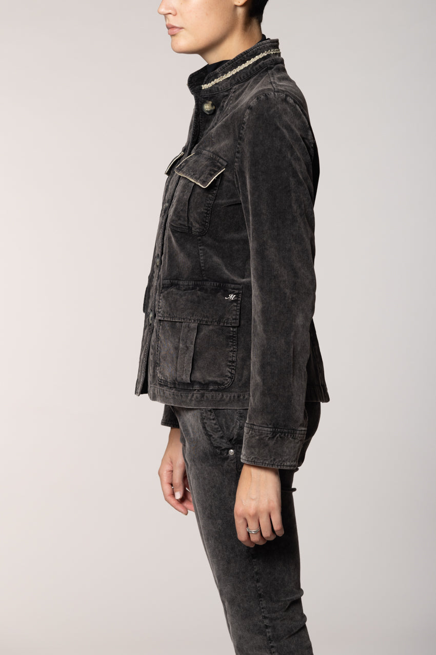 Karen giacca donna in velluto 1000 righe