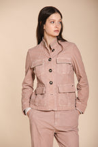 Foto 1 Karen giacca donna in velluto 1000 righe