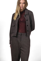 Odette giacca donna in jersey doppio