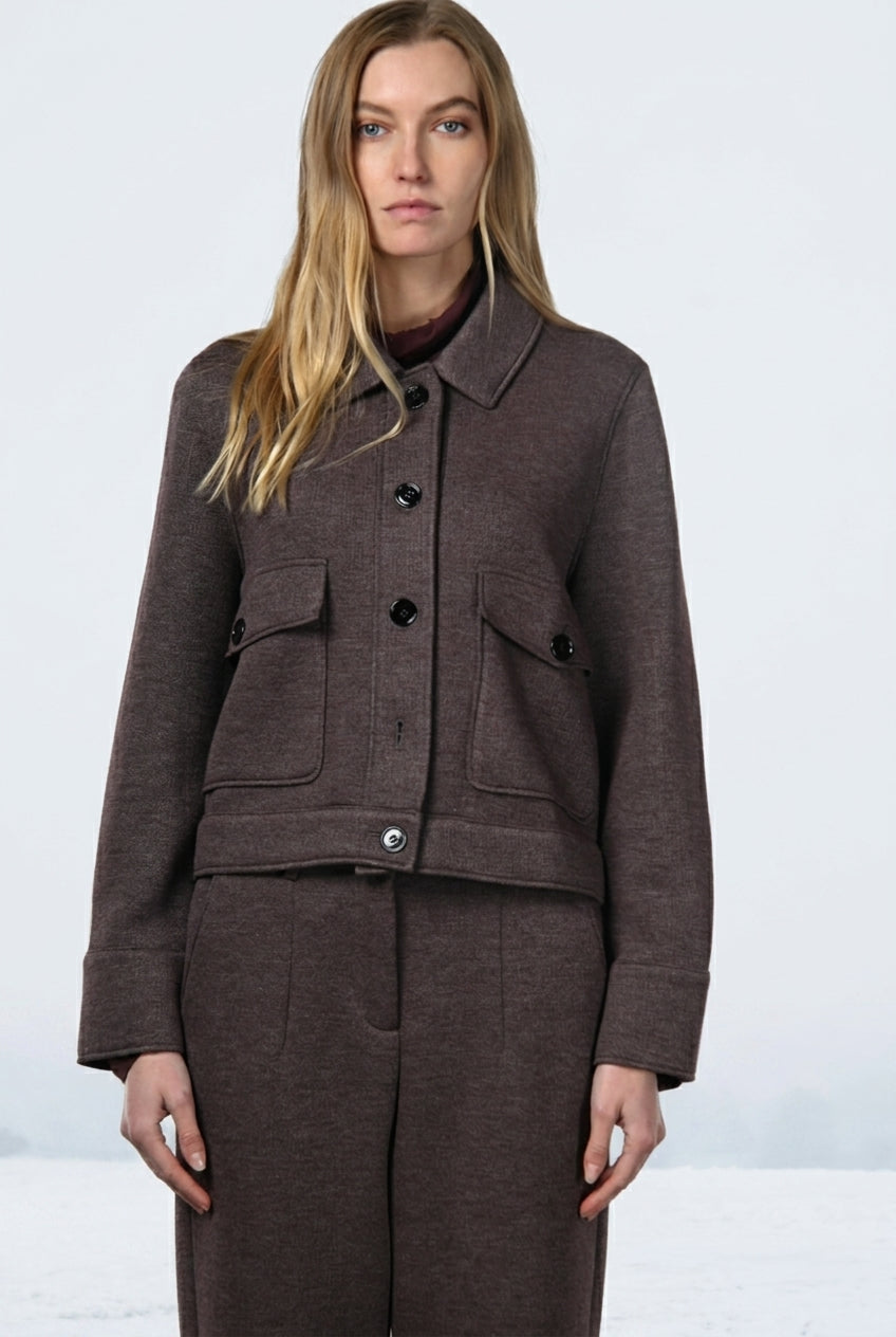 Odette giacca donna in jersey doppio