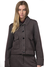 Odette giacca donna in jersey doppio