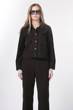 Odette giacca donna in velluto 500 righe