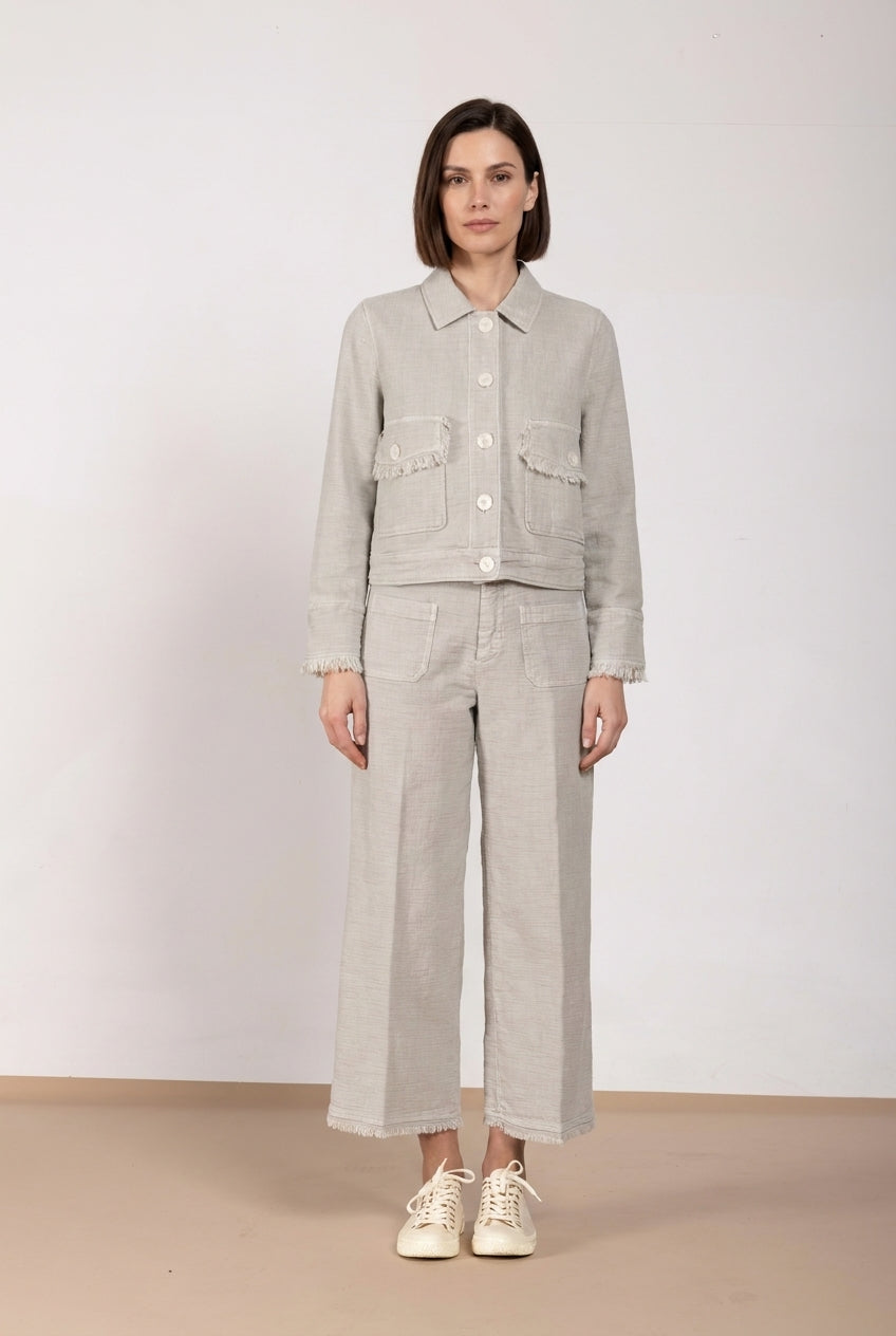 Odette Jacke Damen aus Natté