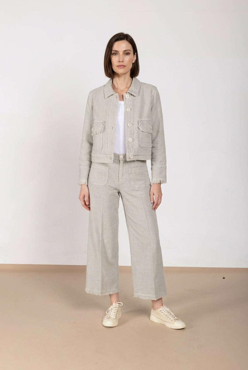 Odette Jacke Damen aus Natté