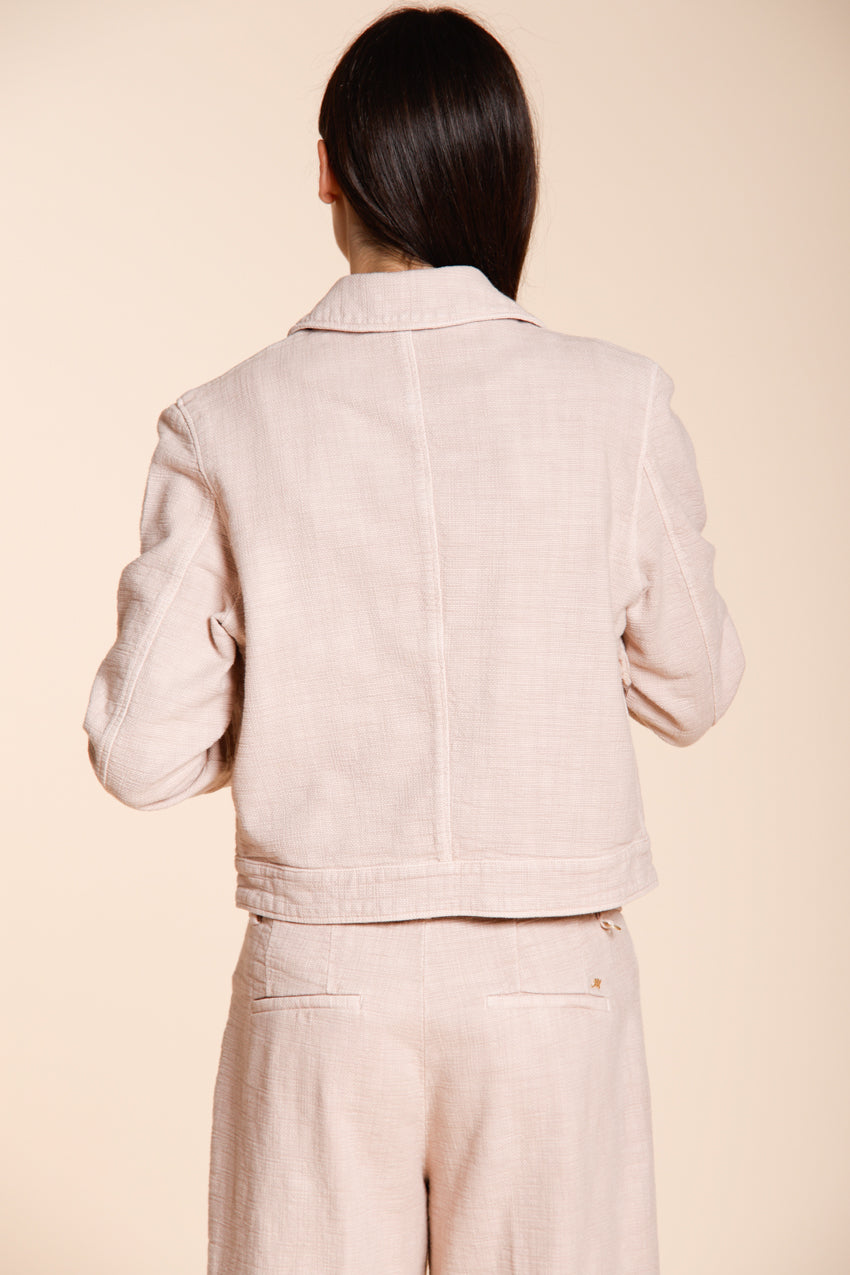 Odette Jacke Damen aus Korbgeflecht