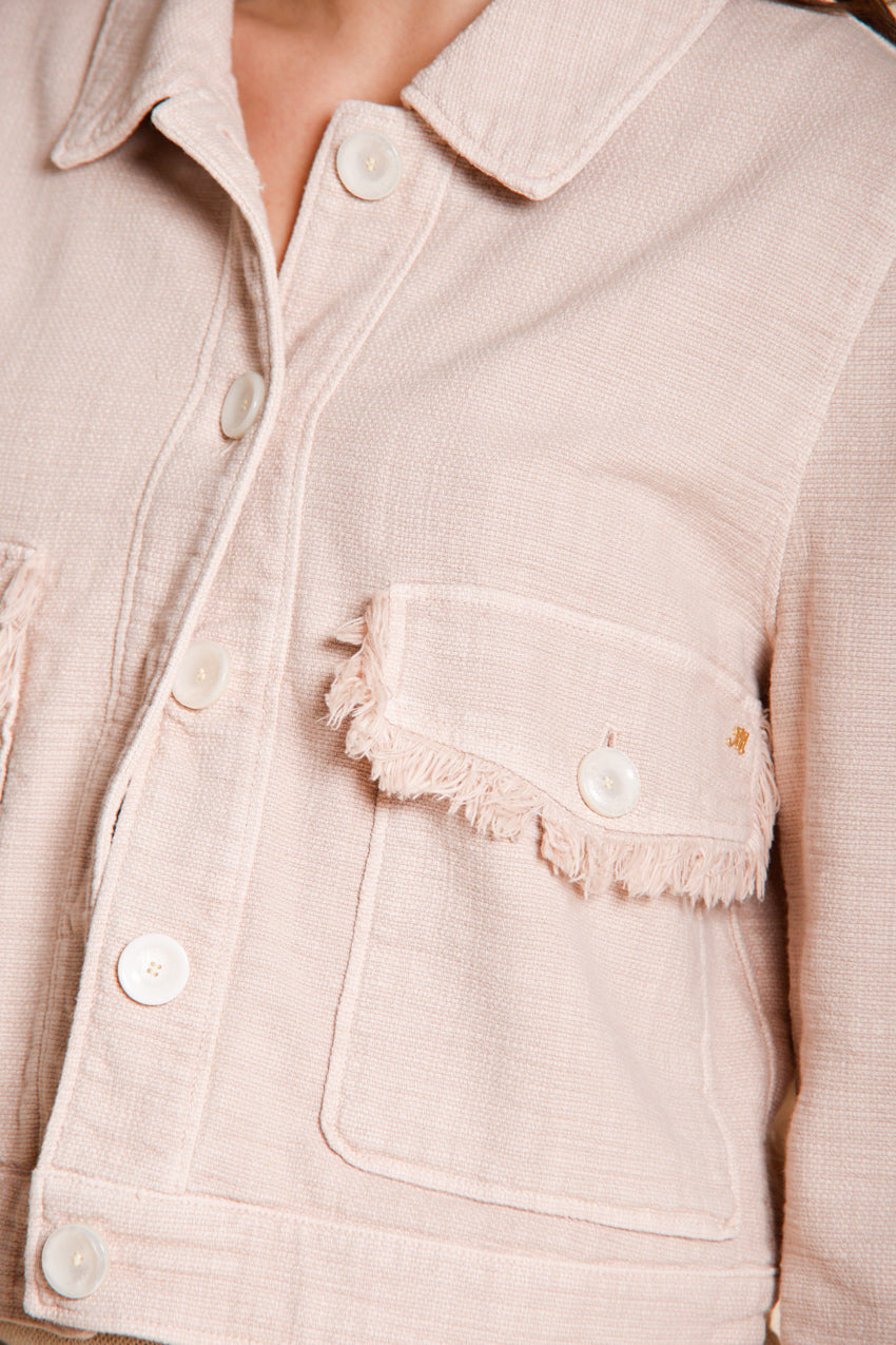 Odette Jacke Damen aus Korbgeflecht