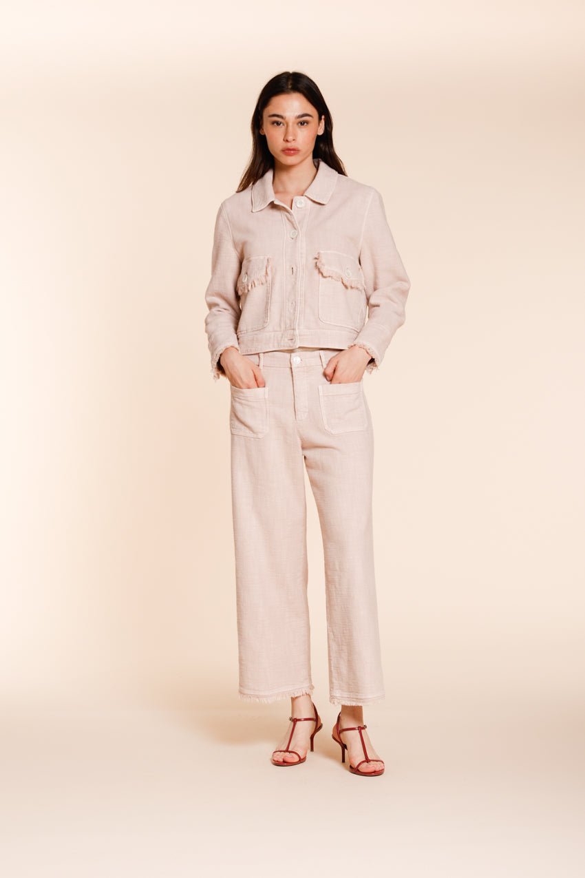 Odette Jacke Damen aus Korbgeflecht