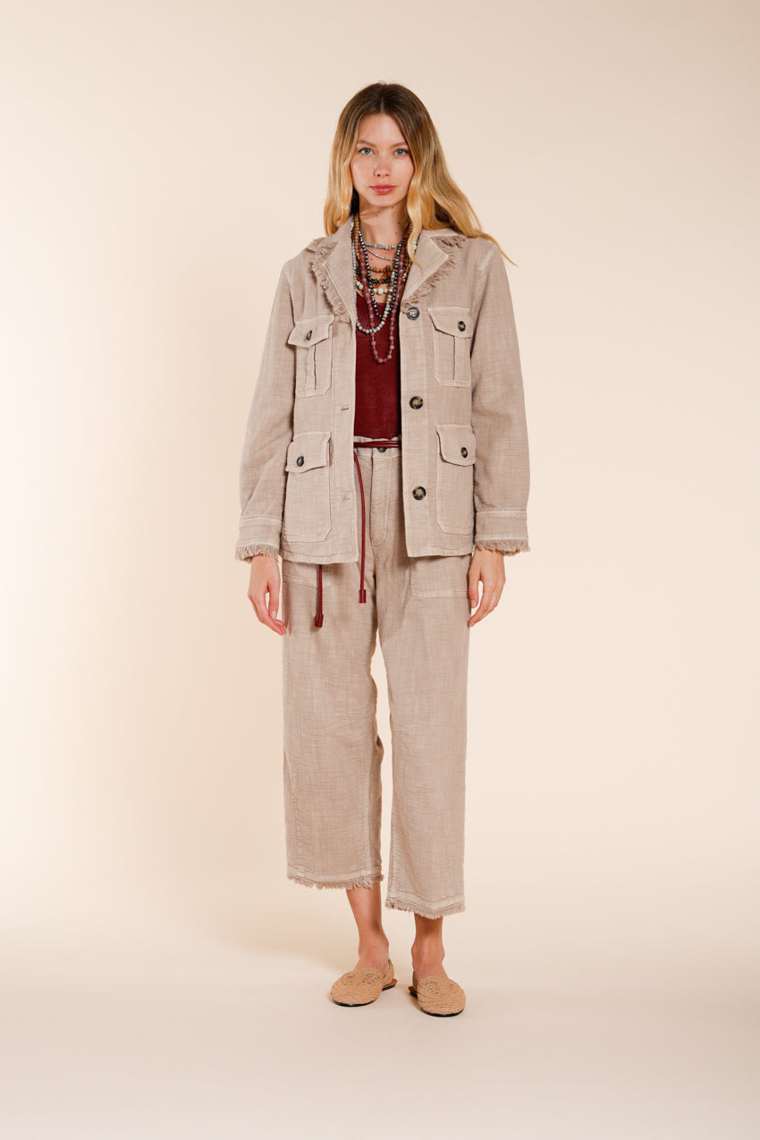 Santa Barbara Jacke Damen aus Natté