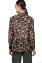 City Field Damenjacke aus Musselin mit Camouflage-Muster