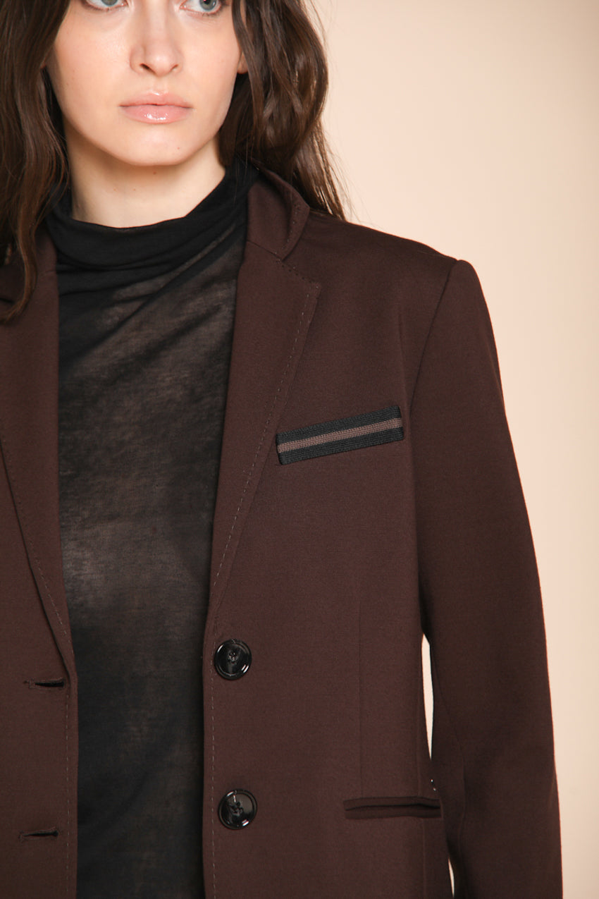 Foto 2 Helena blazer donna in jersey tecnico