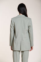 Irene Blazer Dame aus Leinen Viskose Mischgewebe