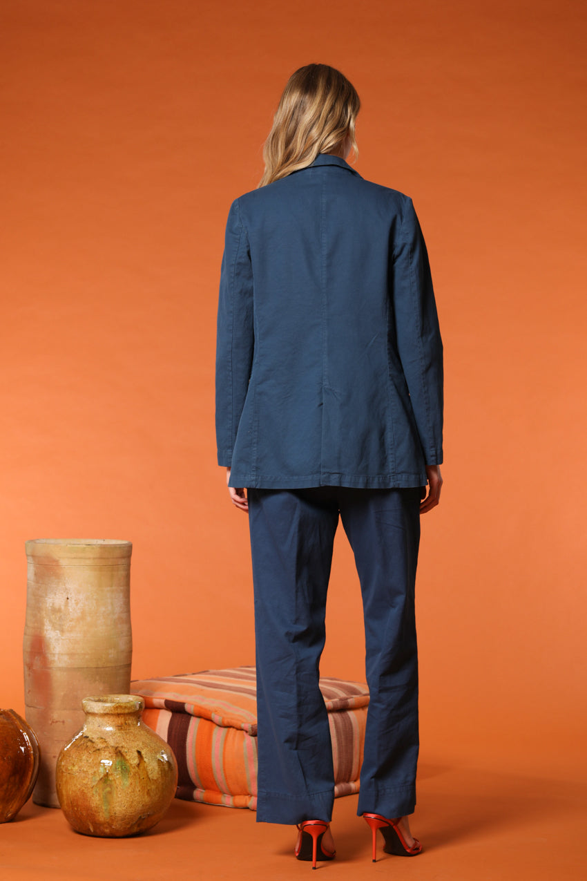 Irene blazer donna in lino e twill di cotone