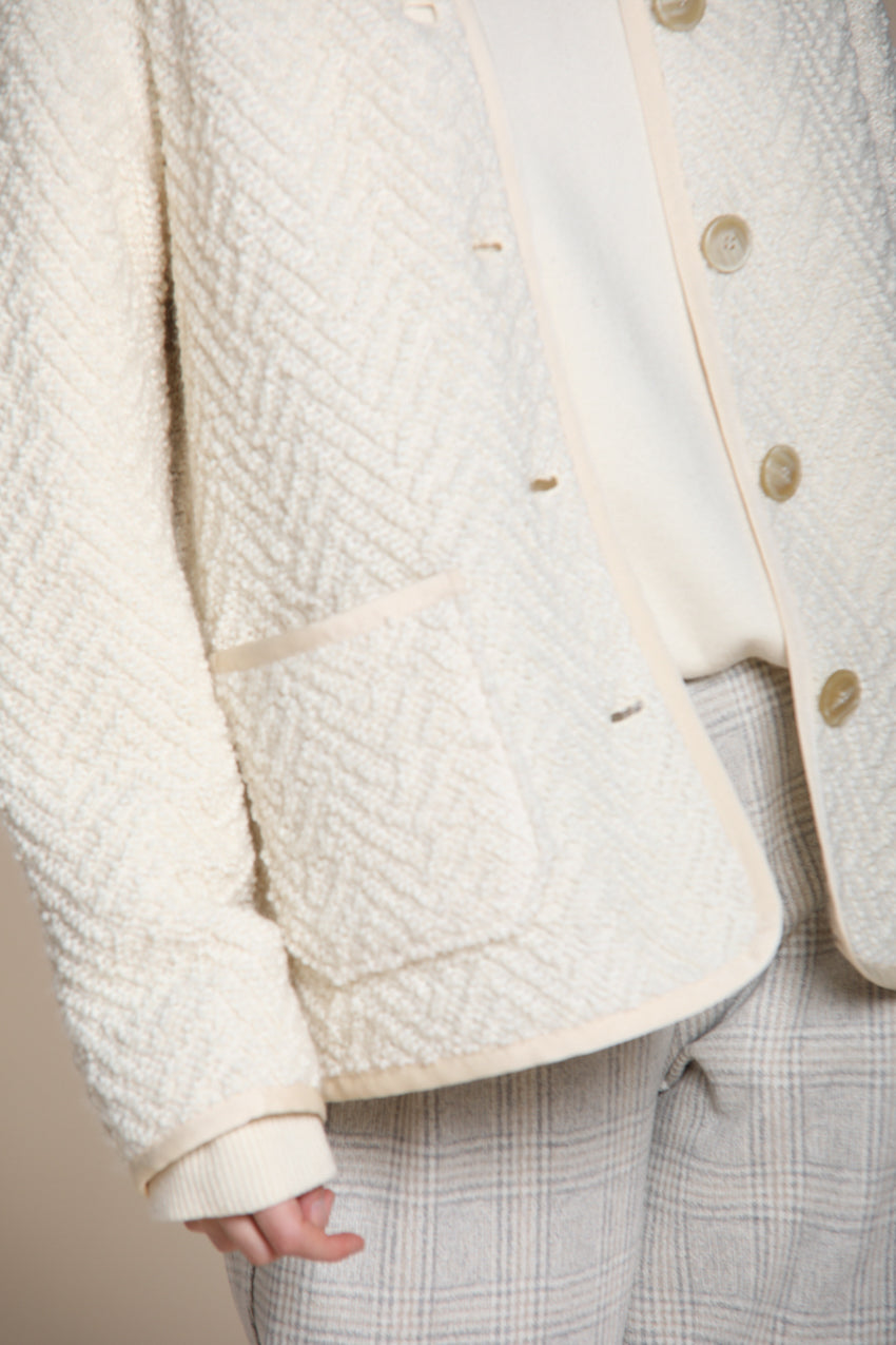 Irma giacca donna in jersey tricot
