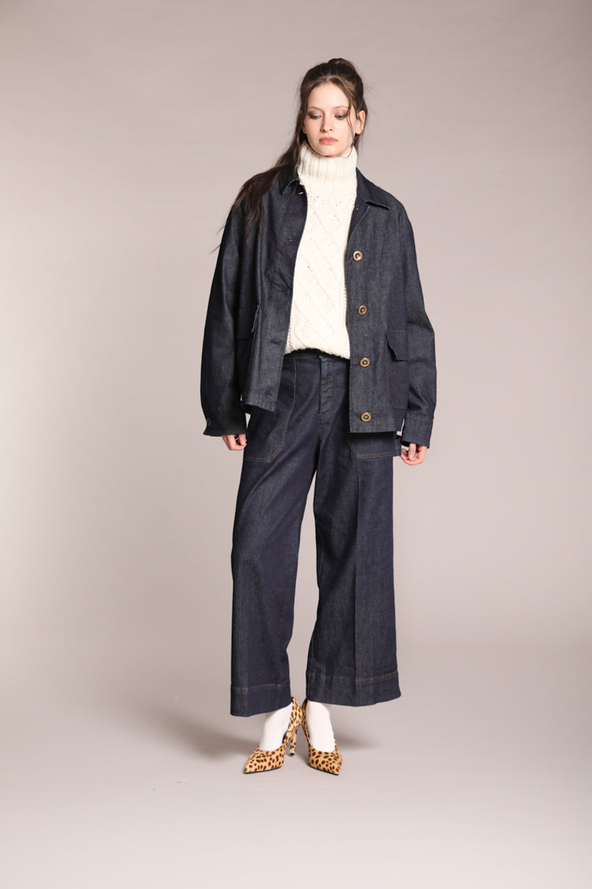 Foto 3 Irma giacca donna in denim stretch