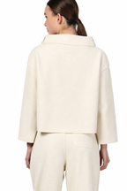 Nathi Damen-Sweatshirt aus Wolltuch