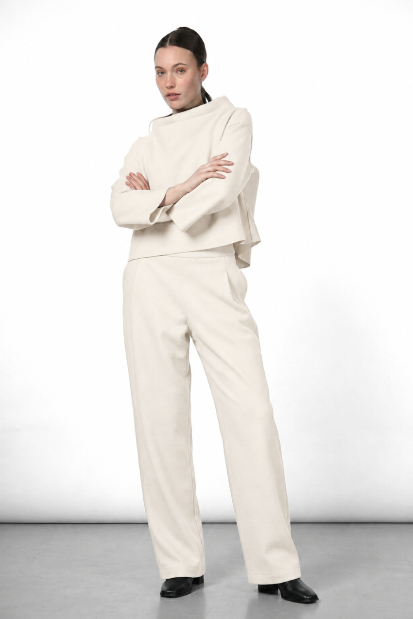 Nathi Damen-Sweatshirt aus Wolltuch