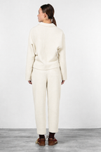 Simon Damen-Sweatshirt aus Wolltuch