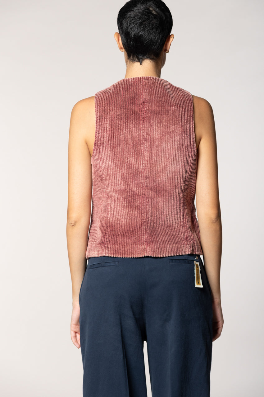 Ellen Damenweste aus Breitcord