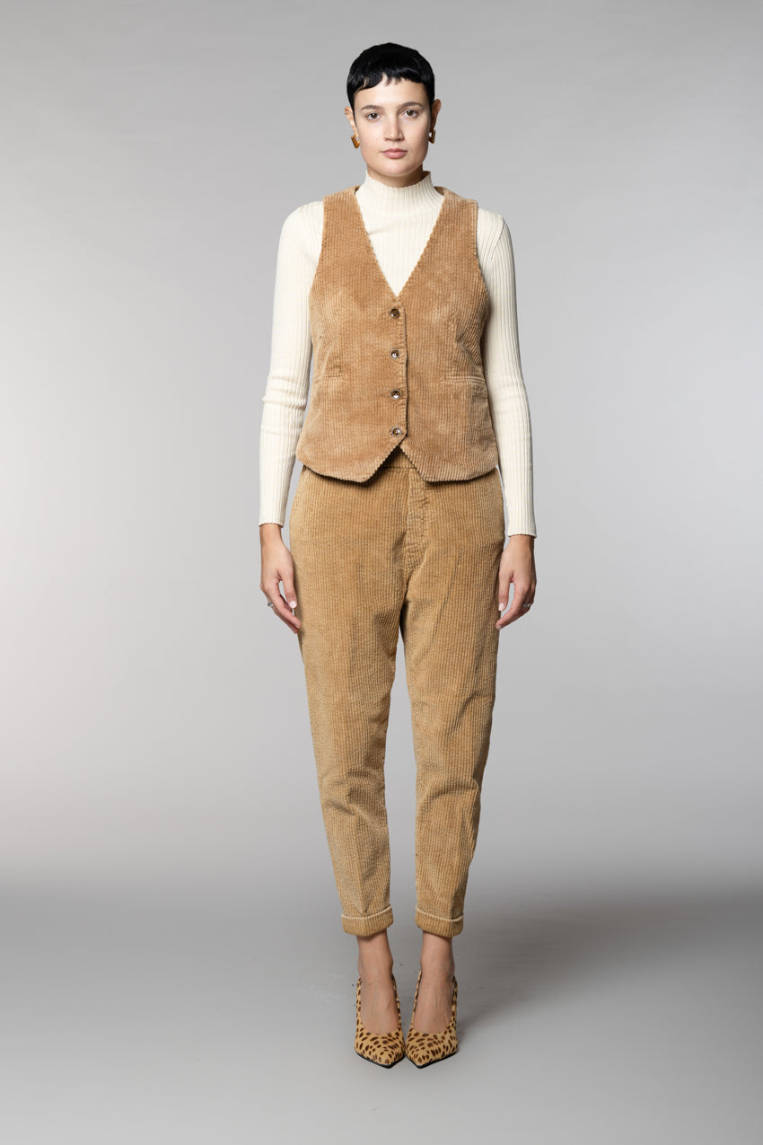 Ellen Damenweste aus Breitcord