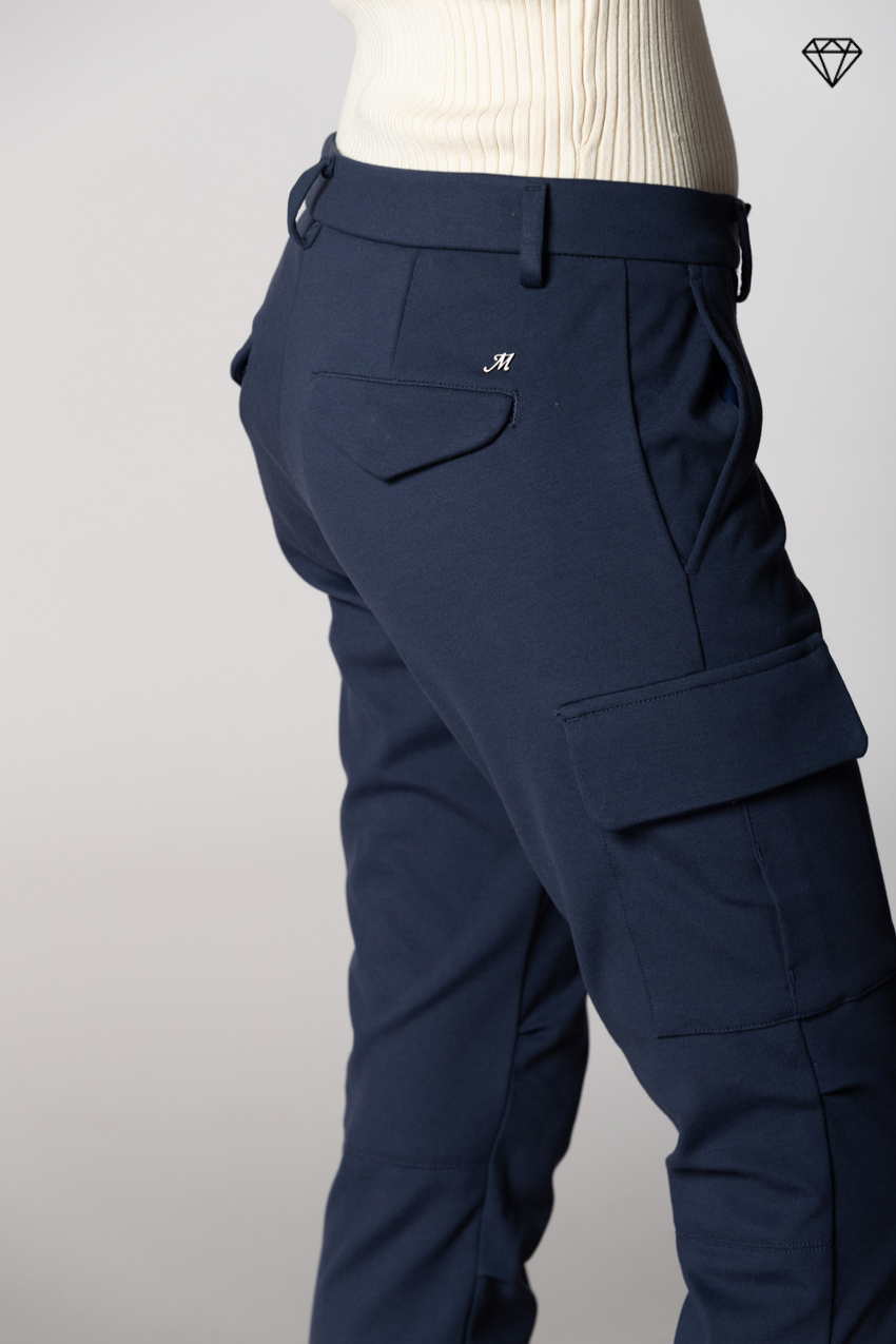 Chile City pantalone cargo donna in jersey tecnico slim fit ①