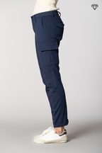 Chile City pantalone cargo donna in jersey tecnico slim fit ①