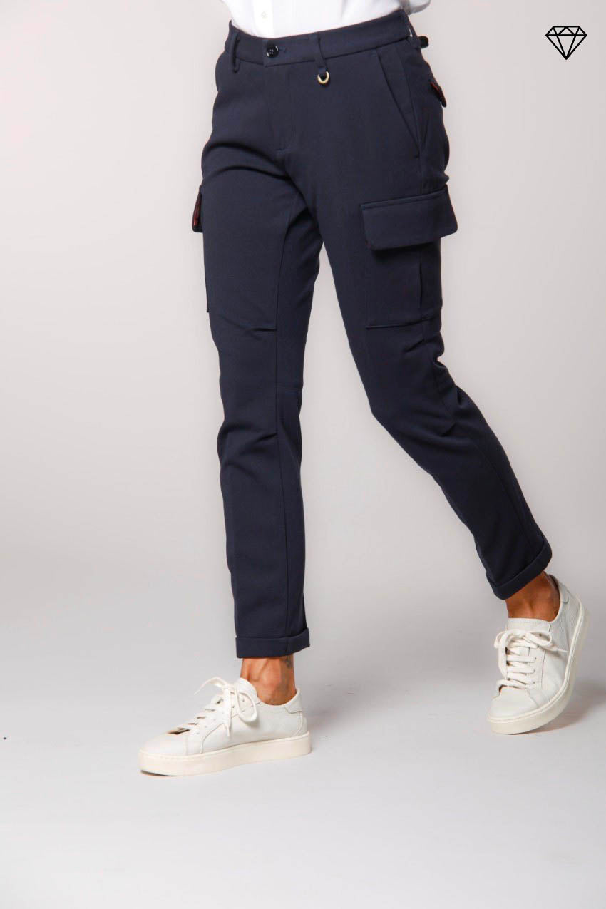 Foto 3 Chile City pantalone cargo donna in jersey tecnico slim fit ①
