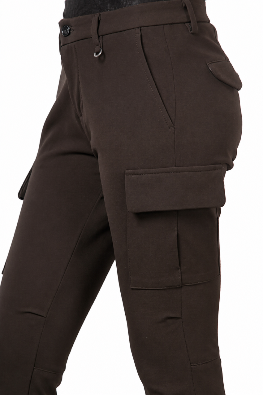 Chile City Cargo-Hose für Damen aus technischem Jersey mit slim fit

