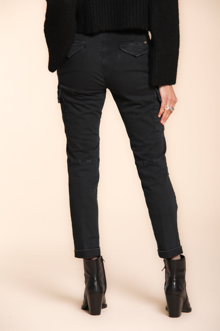 Chile City Damen-Cargohose aus Satin Slim Fit