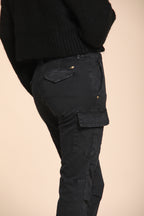 Chile City Damen-Cargohose aus Satin Slim Fit