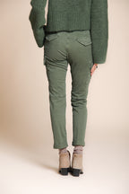 Chile City Damen-Cargohose aus Satin Slim Fit