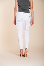 Chile City Hose Cargo Damen aus Stretch-Gabardine slim fit