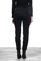 Chile City pantalone cargo donna in raso slim fit