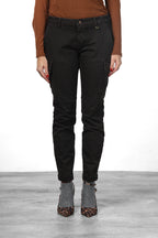 Chile City Damen-Cargohose aus Satin mit slim fit