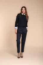 Foto 3 New York Carrot pantalone chino donna in gabardina carrot fit