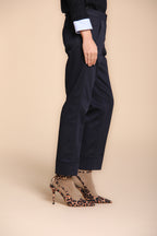 Foto 4 New York Carrot pantalone chino donna in gabardina carrot fit