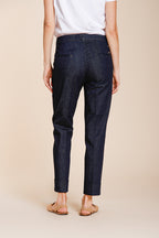 New York Carrot Damen Chinohose aus Denim carrot fit