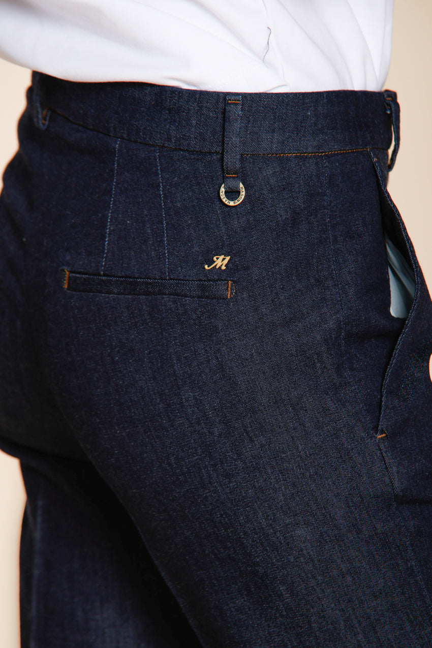 New York Carrot pantalone chino donna in denim carrot fit