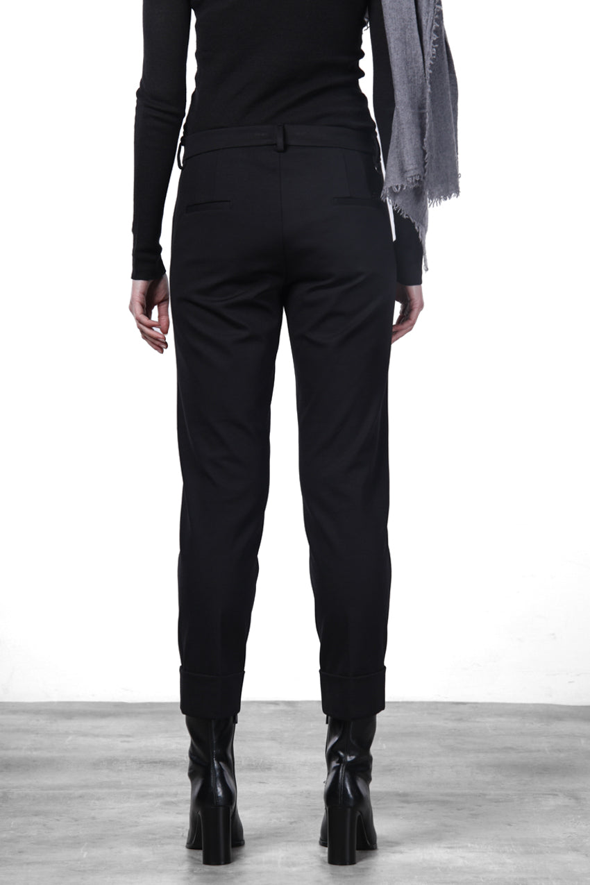 New York Carrot pantalone chino donna in jersey tecnico carrot fit ①