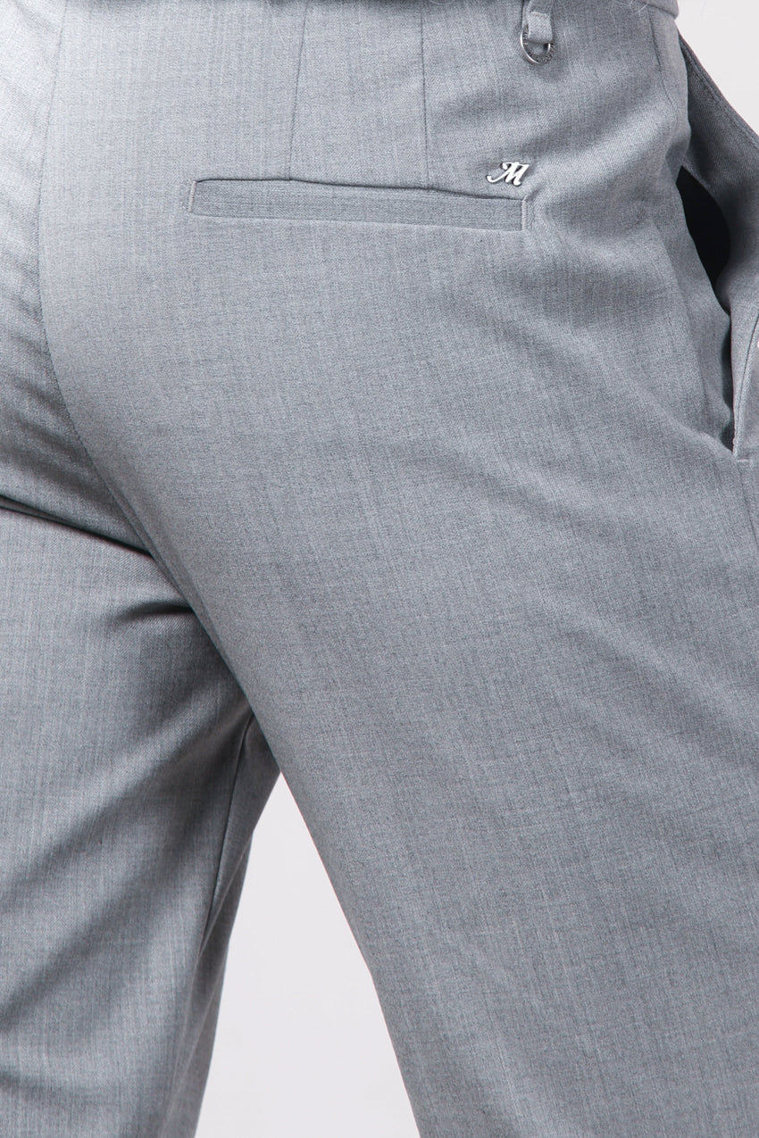 New York Carrot pantalone chino donna in lana carrot fit
