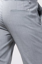New York Carrot pantalone chino donna in lana carrot fit