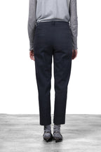 New York Carrot Chinohose für Damen aus Satin mit carrot fit ①