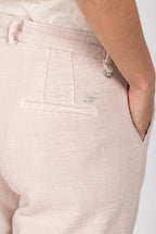 New York Carrot pantalone chino donna in stuoia carrot fit