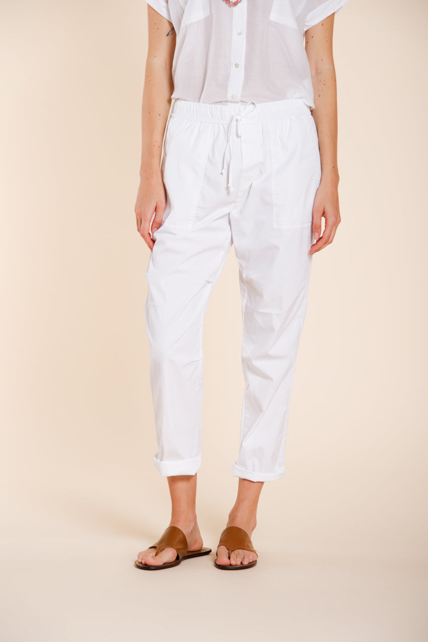 Fatique Jogger Hose Cargo Damen aus Twill relaxed fit