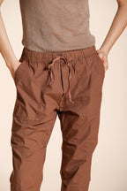 Fatique Jogger Hose Cargo Damen aus Twill relaxed fit