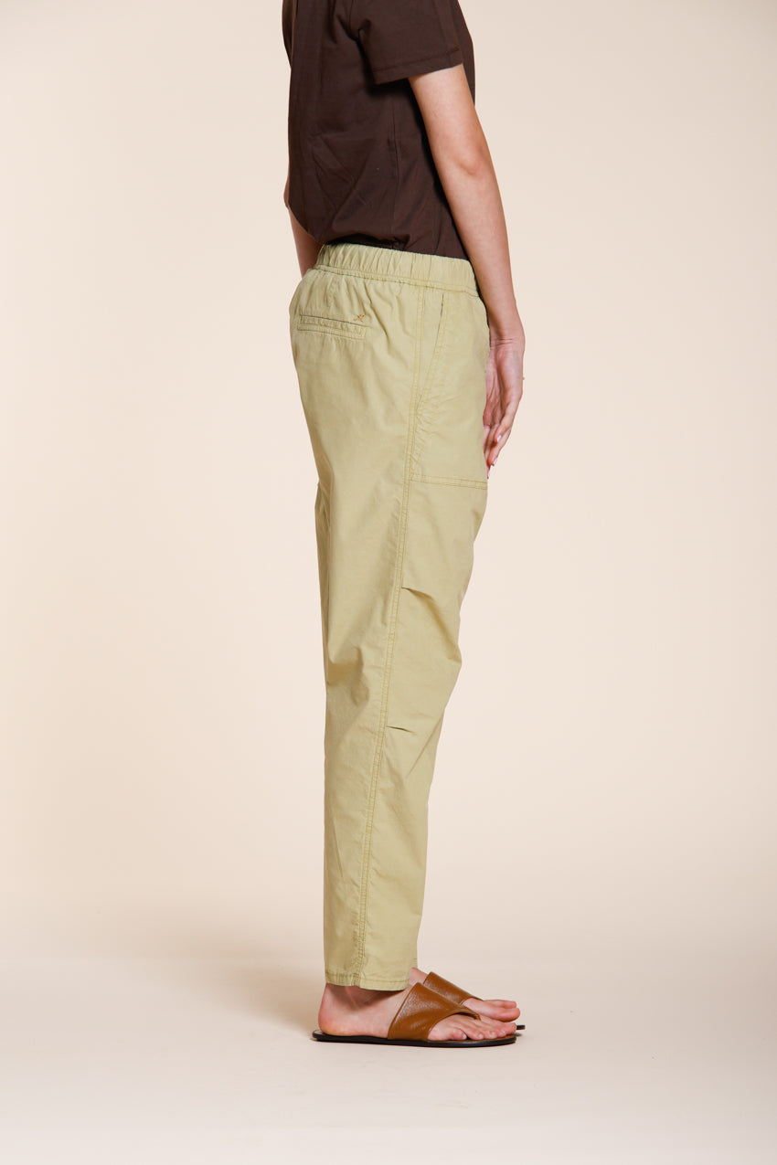 Fatique Jogger Hose Cargo Damen aus Twill relaxed fit