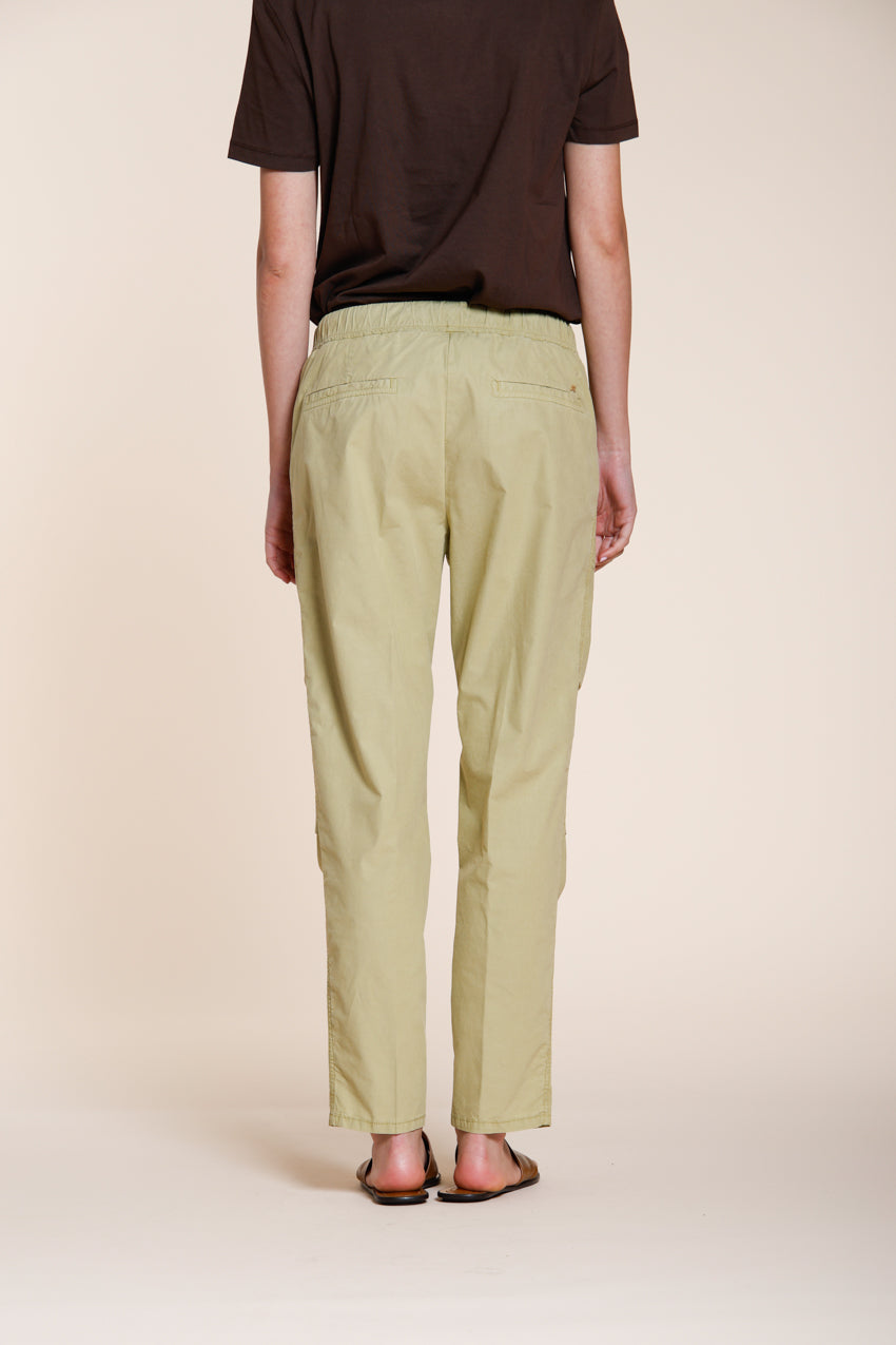 Fatique Jogger Hose Cargo Damen aus Twill relaxed fit