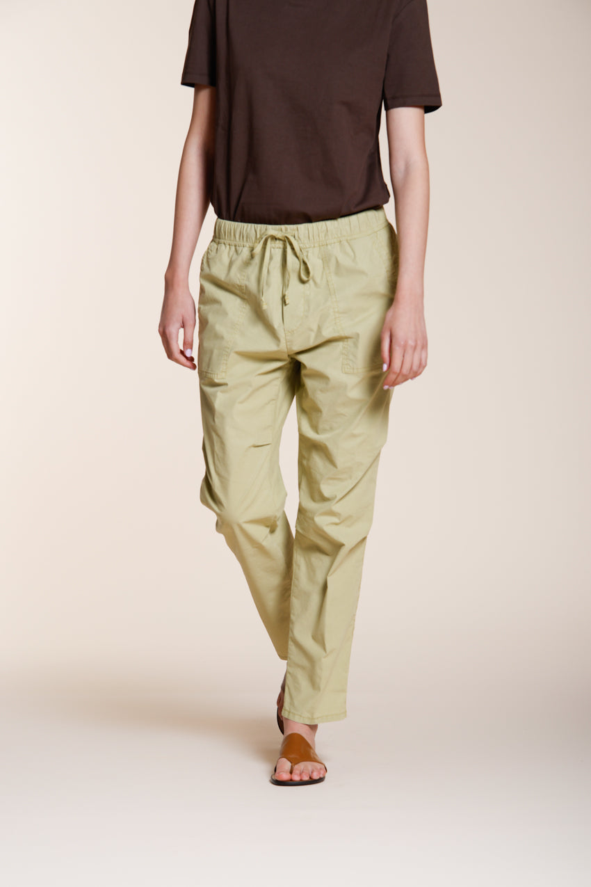 Fatique Jogger Hose Cargo Damen aus Twill relaxed fit